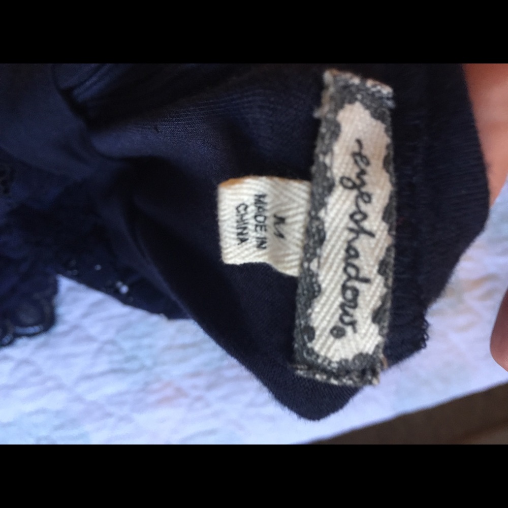 Lace Tank Top With Ruffle Bottom - Picture 7 of 9